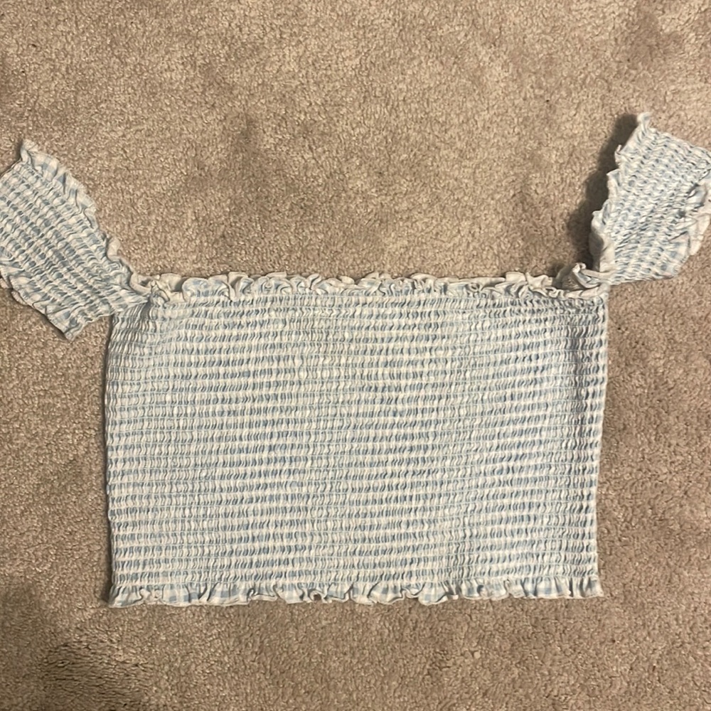 Off the shoulder tube top